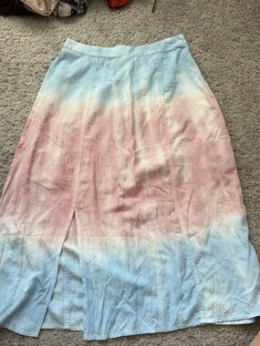 American Eagle Outfitters Pastel Blue Tie-Dye Shorts